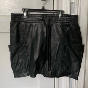 Marc by Marc Jacobs Leather Skirt